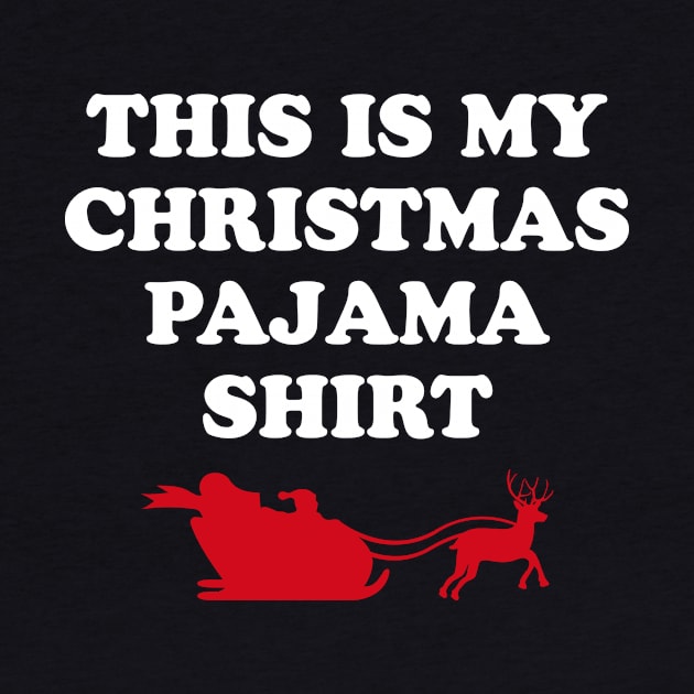 This is my christmas pajama shirt by captainmood